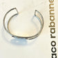 Pulsera vintage con el logotipo de Paco Rabanne Parfums – Reacondicionada