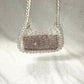 Mini Plexi Sparkle Shoulder Bag Style Paco Rabanne