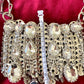 Metal Crystal Charms Bag Phone Holder Style Paco Rabanne