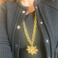 Collier pendentif étoile rare vintage Yves Saint Laurent