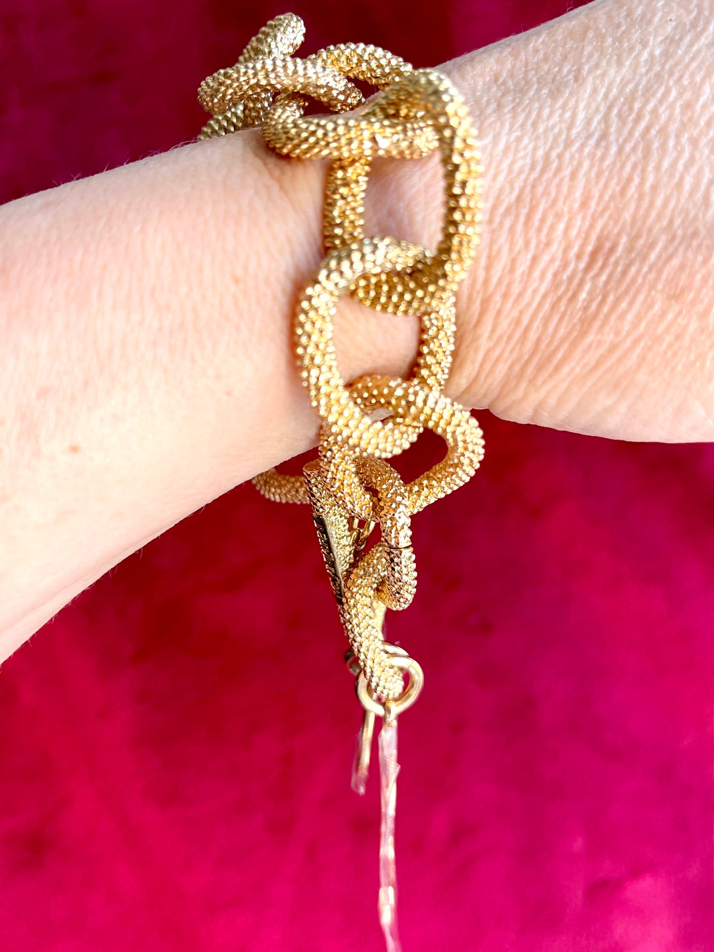 Vintage YSL Charm Chain Bracelet — Brand New Condition