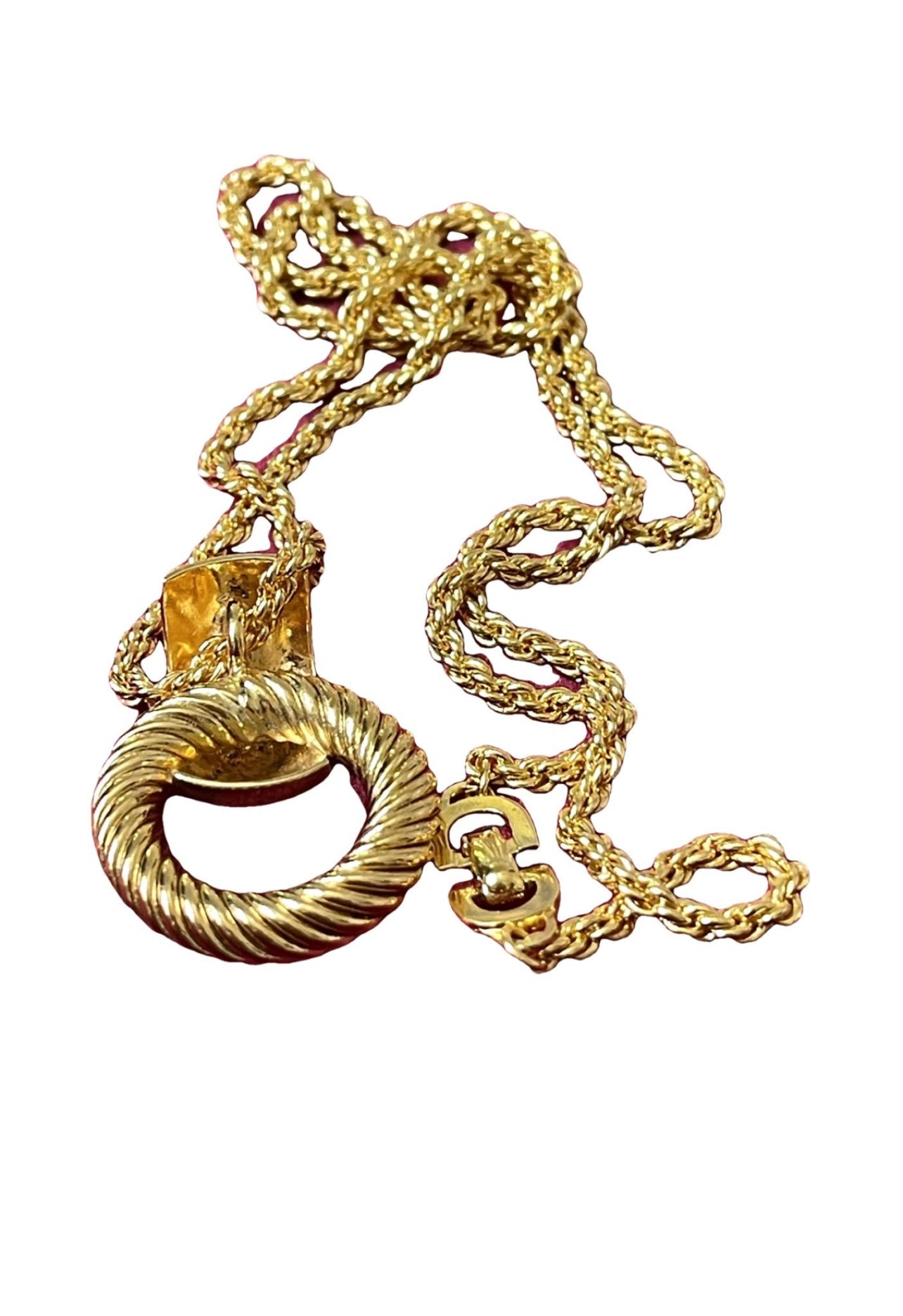 Collier Dior Authentique Vintage