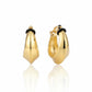 Vintage Yves Saint Laurent Hoop 80s Earrings