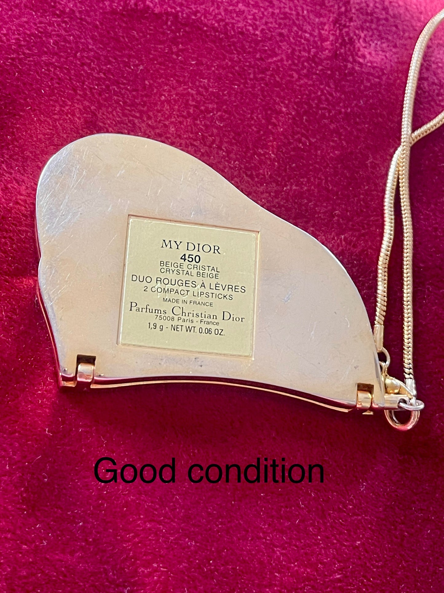 La silla de montar My Dior Bag Charm Vintage Coleccionable