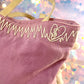 Rose Cotton Tote Bag Yves Saint Laurent Vintage