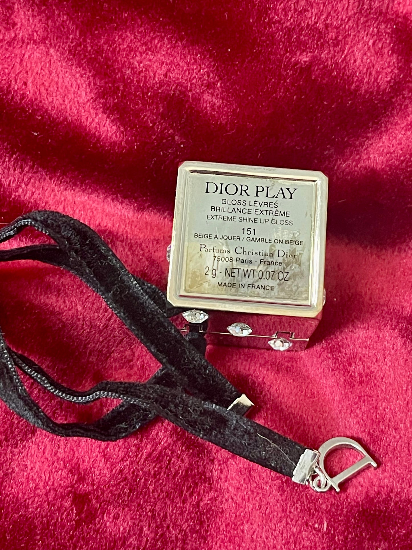 Le Dice Dior PlayBag Charm vintage Objet de collection