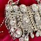 Metal Crystal Charms Bag Phone Holder Style Paco Rabanne