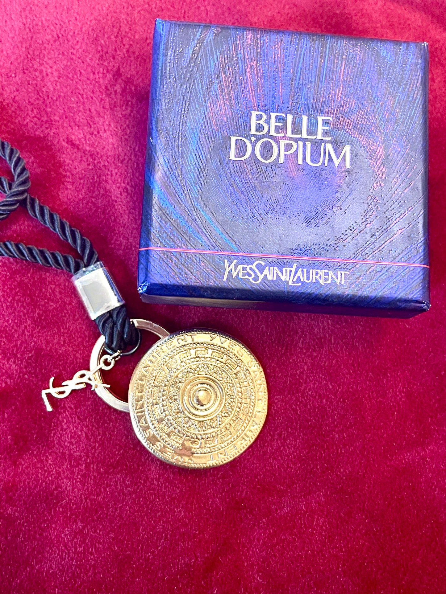 Vintage Belle D’opium Cord Necklace Vintage Scarf Pendant Holder