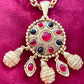 Pendant Charms Refurbished 18K Gold 80’s Necklace Style Yves Saint Laurent