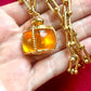 Yves Saint Laurent Vintage Champagne Authentic Pendant