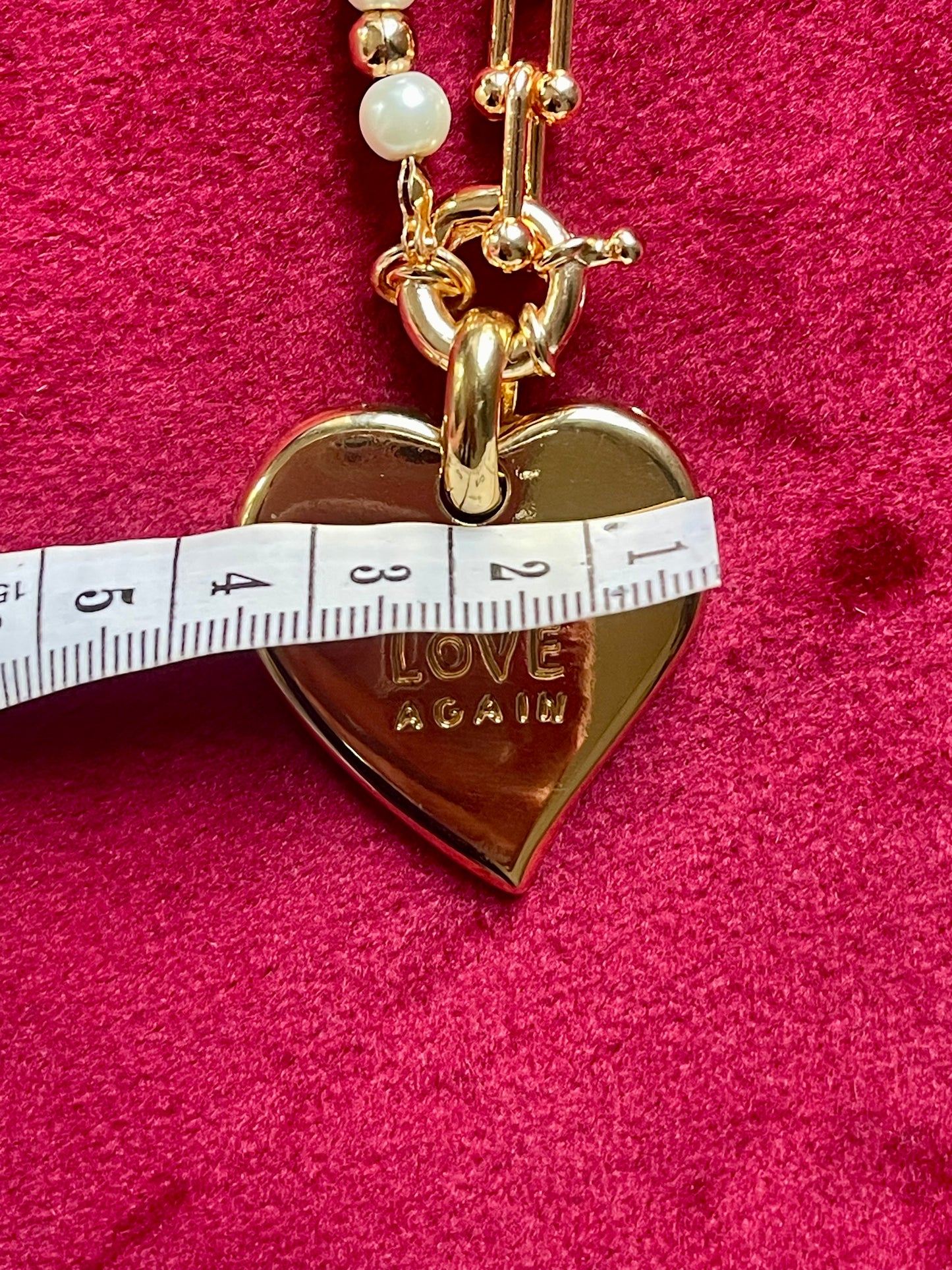 Yves Saint Laurent Vintage In Love Again Authentic Pendant
