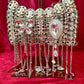 Metal & Dangling Crystal Charms Bag Style Paco Rabanne