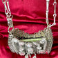 Metal Crystal Charms Purse Phone Holder Style Paco Rabanne