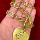 Vintage Yves Saint Laurent Authentic Heart Pendant Orena Necklace
