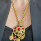 Pendant Charms Refurbished 18K Gold 80’s Necklace Style Yves Saint Laurent