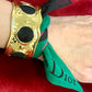 Christian Dior Vintage Scarf Gold Bracelet