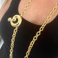 Question Mark Vintage Scarf Holder Pendant Yves Saint Laurent