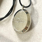 Vintage Pendant Dior Steel & Crystal Makeup Necklace