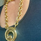 Question Mark Vintage Scarf Holder Pendant Yves Saint Laurent