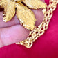Made in France hallmark signature on Yves Saint Laurent pendant 80s collector item jewelry 