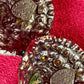 Made in France Yves Saint Laurent close up at the signature showing the authenticity of rare pair collectors item 