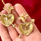 Statement Love Cubid Jewelry Set Haute Couture Style Oscar De La Renta Betsey Johnson