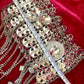 Metal & Dangling Crystal Charms Bag Style Paco Rabanne