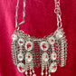 Metal Crystal Charms Bag Phone Holder Style Paco Rabanne