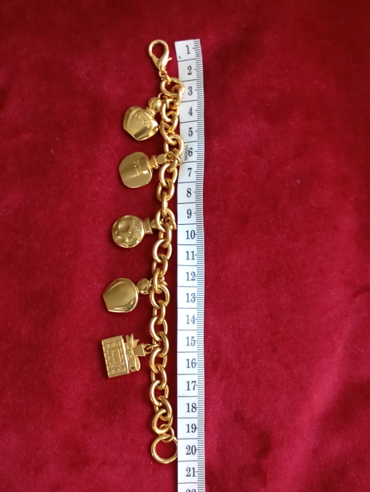 Vintage Dior Charm Bracelet Miss Dior Poison Dolce Vita Dune Adjustable