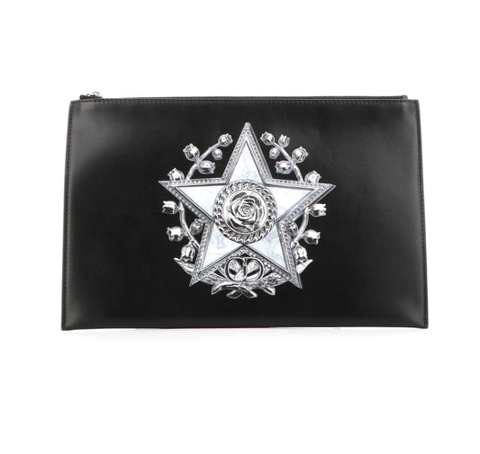 Pochette en cuir Star Dior Authentique Sac Unisexe