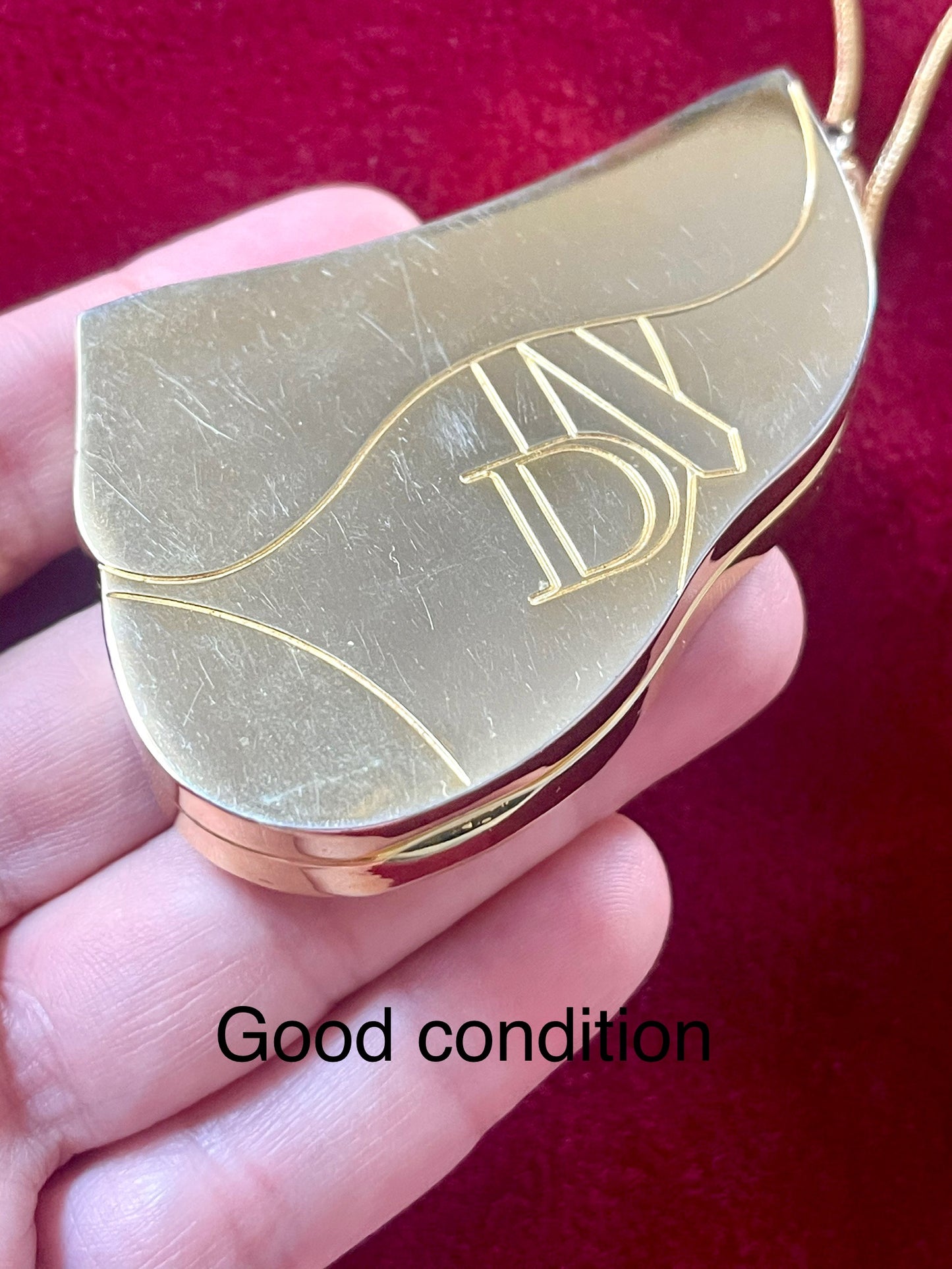 La silla de montar My Dior Bag Charm Vintage Coleccionable