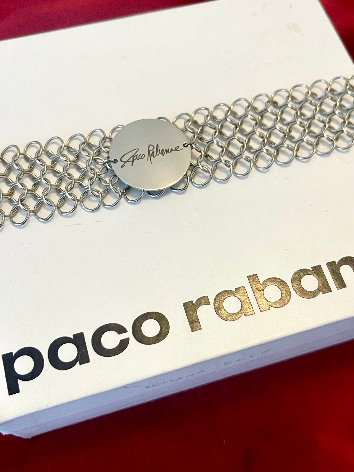 Vintage Paco Rabanne Sparkle Bracelet