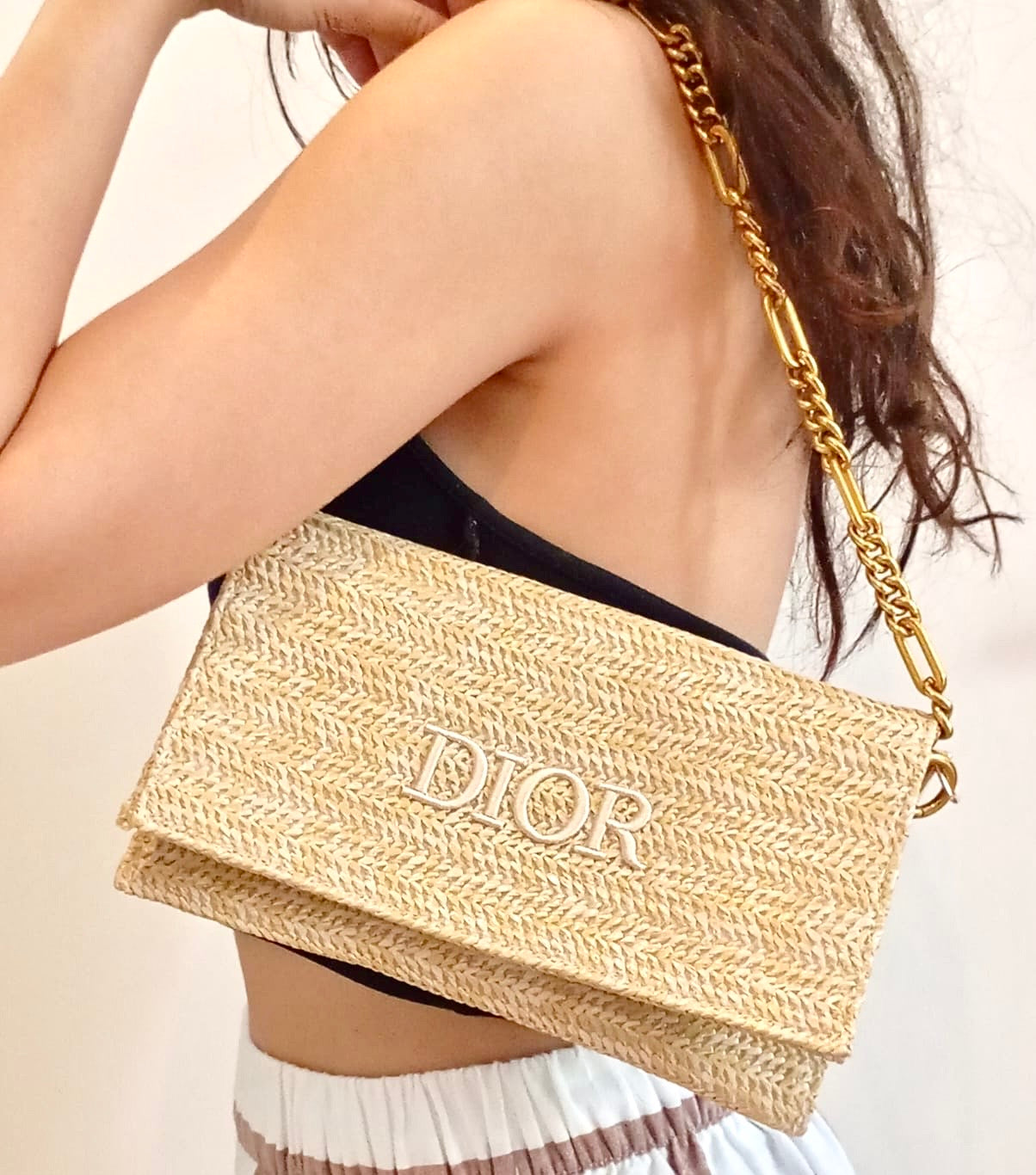 Wicker Dior Clutch ( Modified Choice)