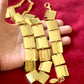 Vintage Iconic Paco Rabanne Cubic Jewelry Set Art Deco Style