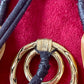 Vintage Yves Saint Laurent YSL Scarf Holder One of a Kind Art Textile Necklace