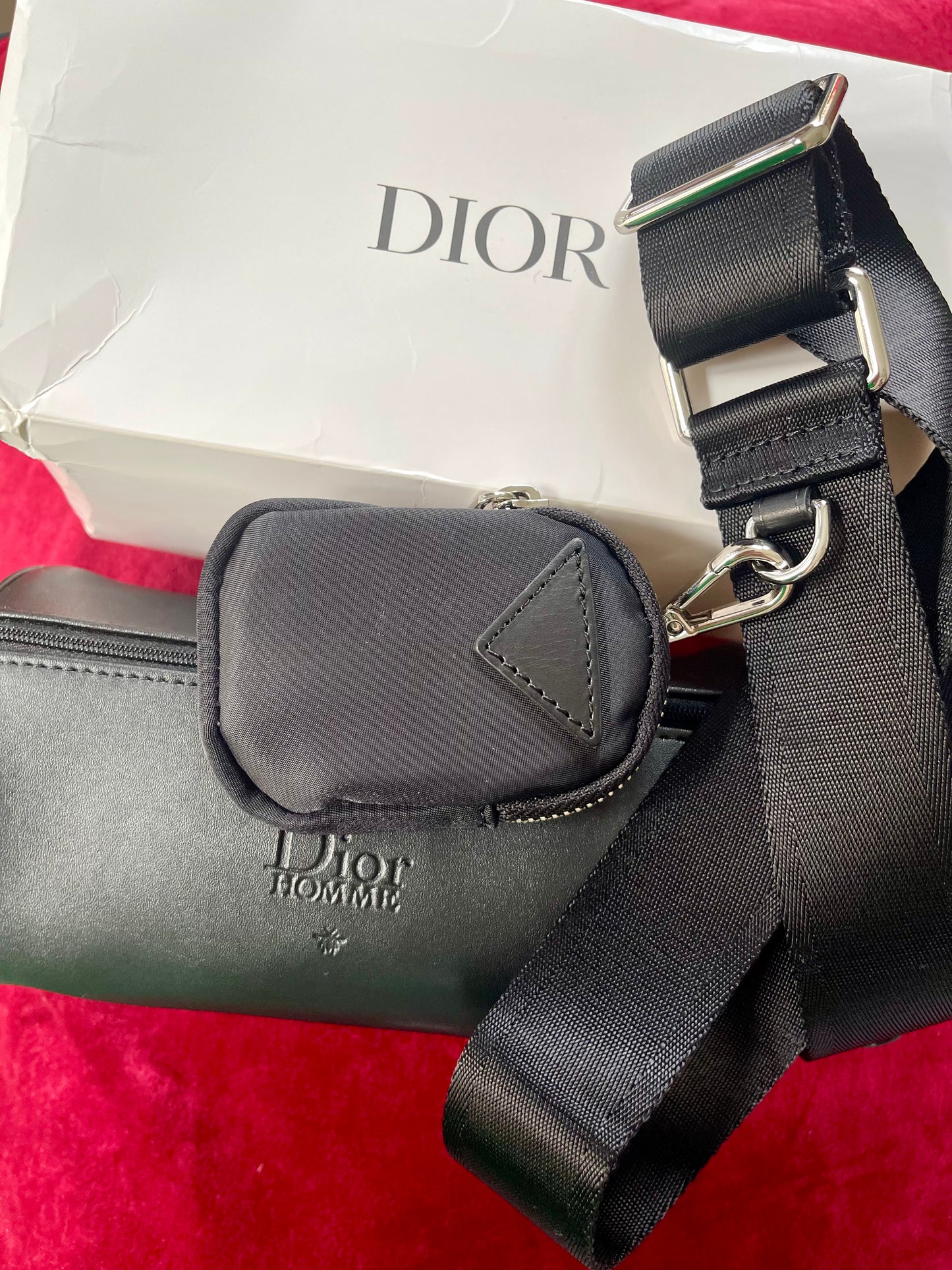 Pochette personnalisée Cylindre Dior Homme