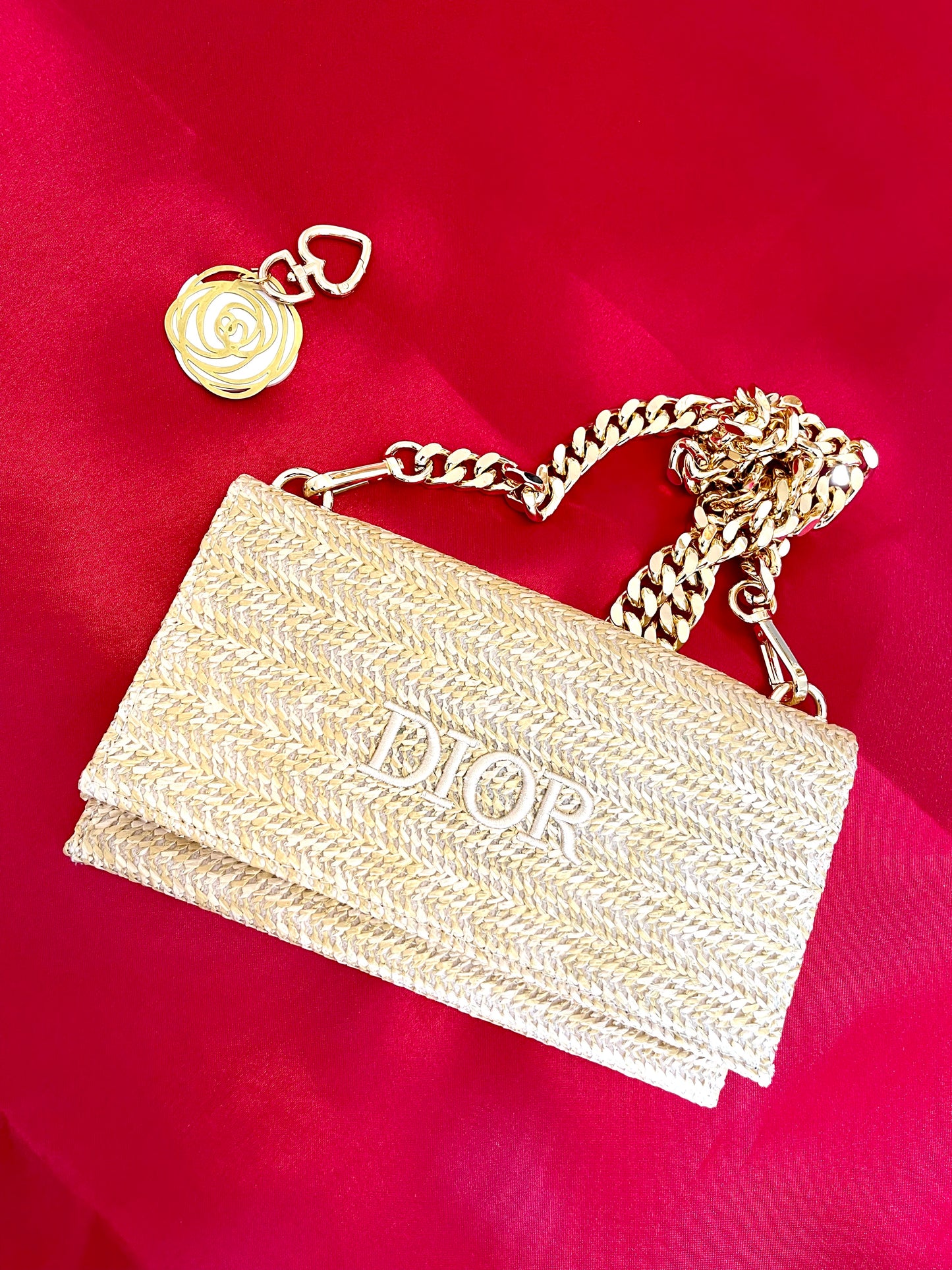 Wicker Dior Clutch ( Modified Choice)