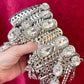 Metal Crystal Charms Bag Phone Holder Style Paco Rabanne