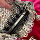 Metal Bag Crystal Charms Phone Holder Style Paco Rabanne ( Style 2 )