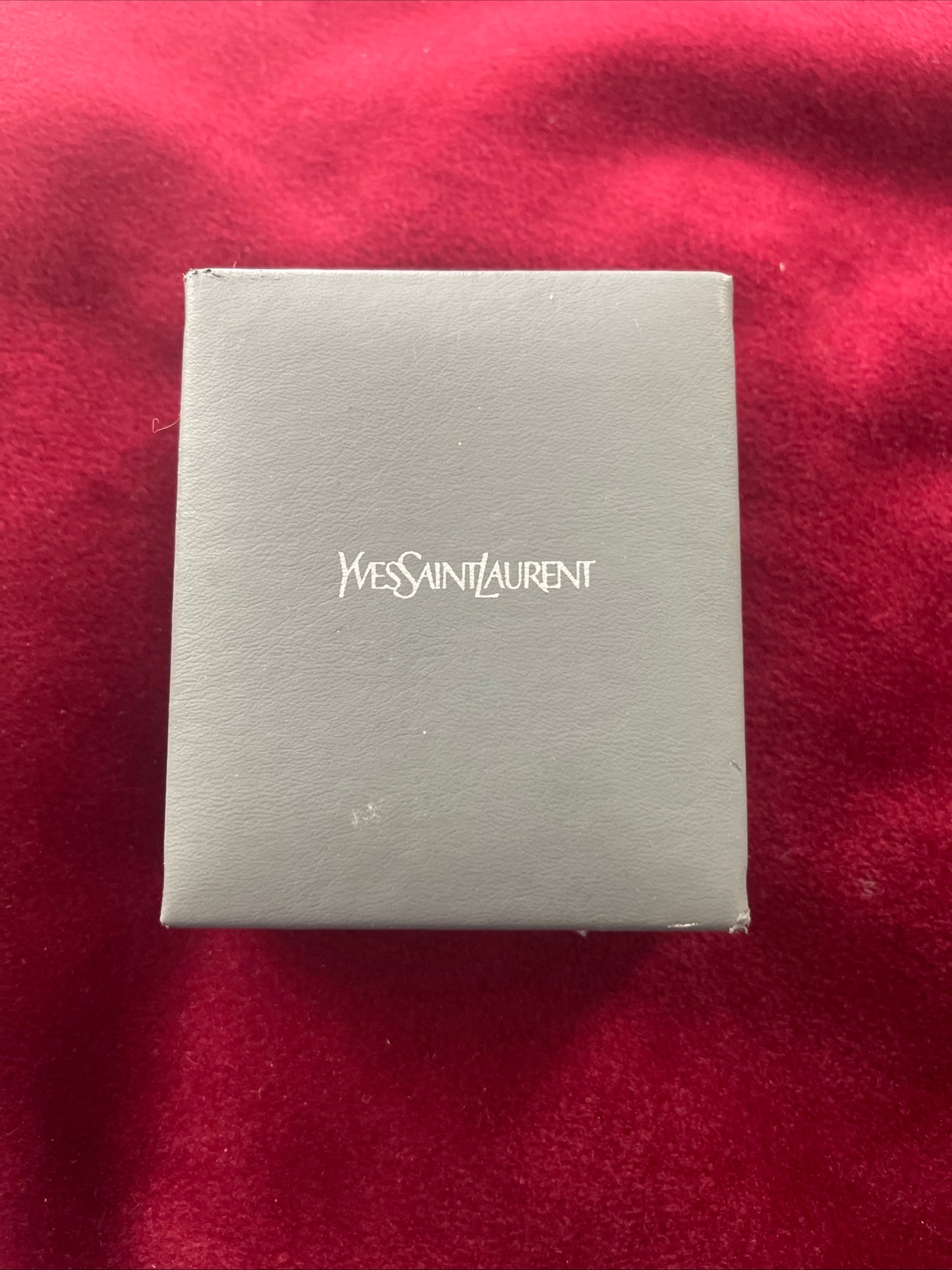 Yves Saint Laurent Vintage Silver 925 Earrings & Necklace Jewelry Set – Very Good Condition