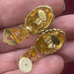 Yves Saint Laurent 70s 80s Clip-On Earrings