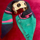 Christian Dior Vintage Scarf Gold Bracelet