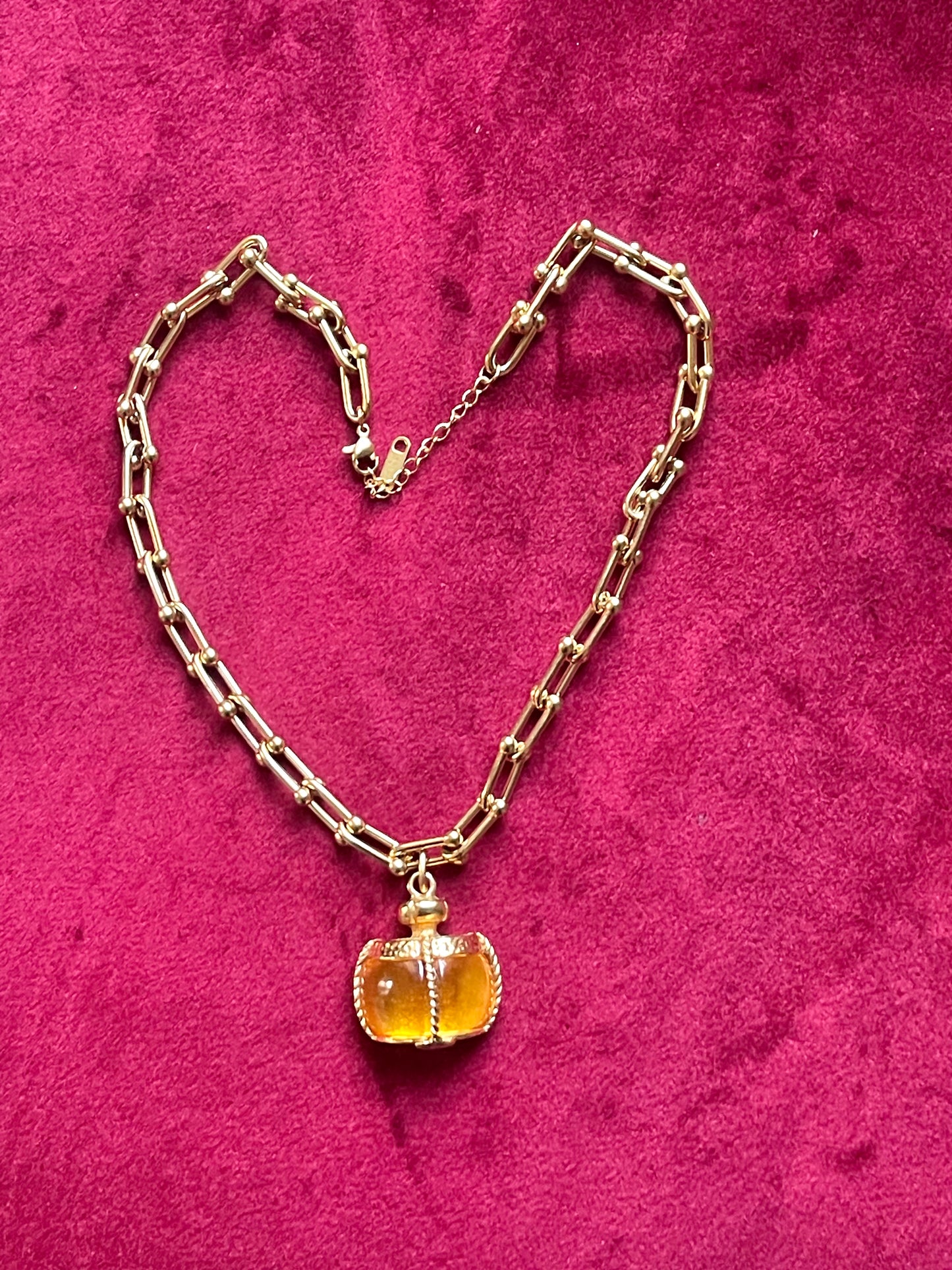 Yves Saint Laurent Vintage Champagne Authentic Pendant