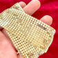 Vintage Paco Rabanne Mesh Pixel Silver Adjustable Belt – 70s Style – With Original Box