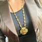 Collier pendentif croix rare vintage Yves Saint Laurent