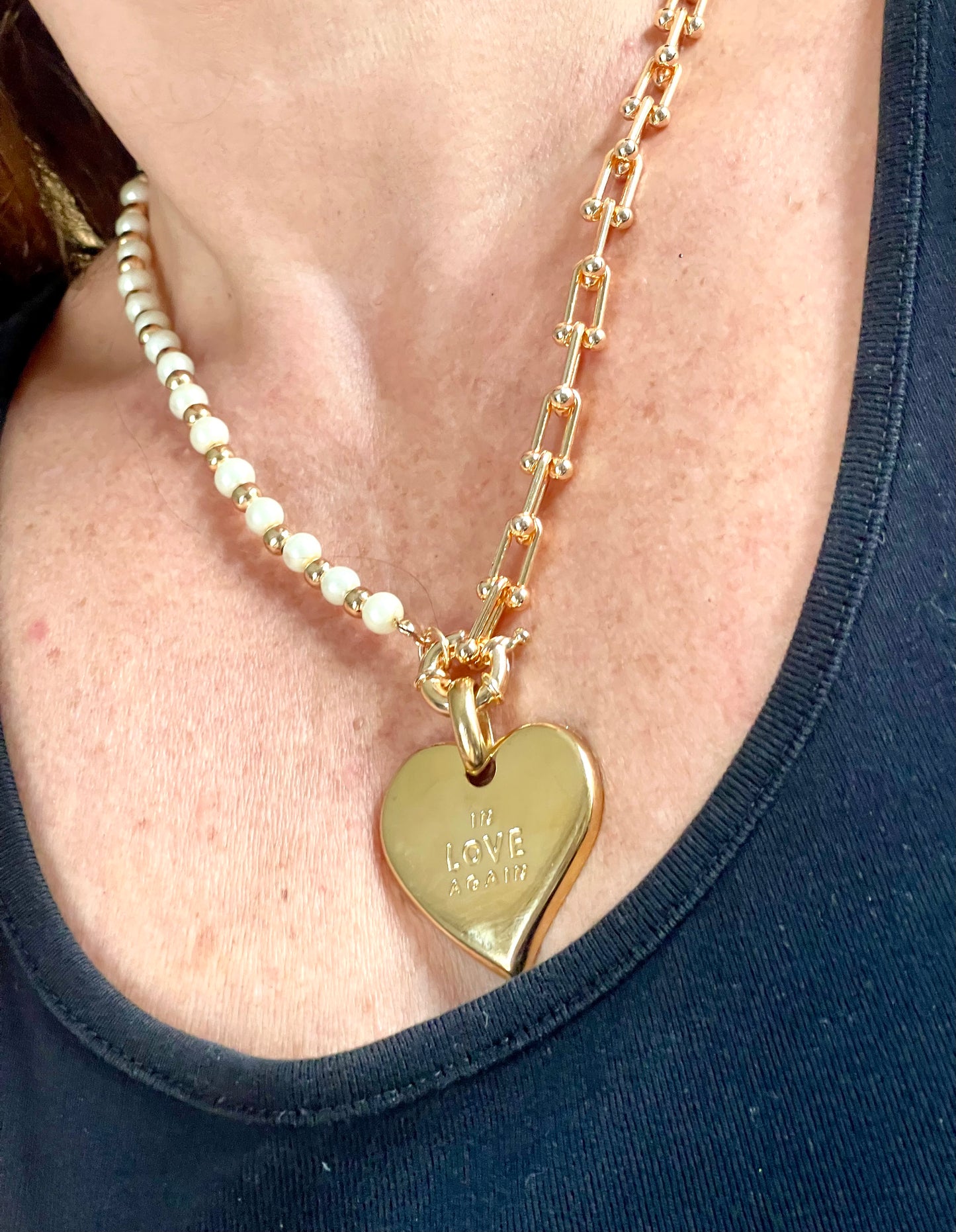 Yves Saint Laurent Vintage In Love Again Authentic Pendant