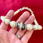 Grey faux pearl white vintage Yves Saint Laurent necklace authentic classic collectible jewelry 