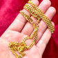 Classic costume jewellery vintage 80’s authentic Dior designer jewelry- refurbished gold plated 18K long necklace CD charms rare find 