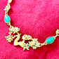 Collar de cadena dorada vintage Orena – Colección años 80