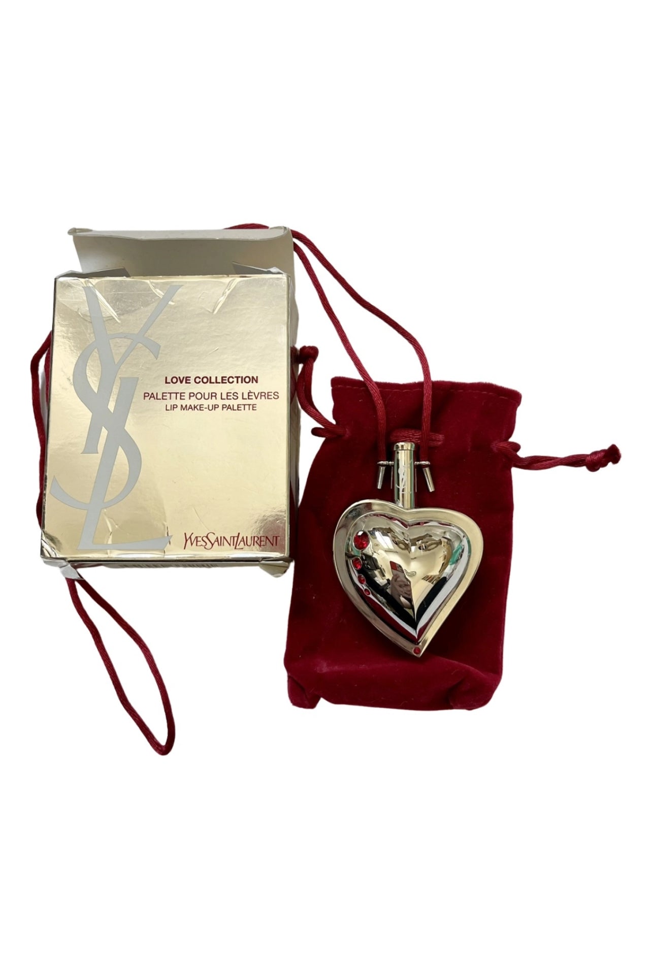 Steel Heart Necklace Yves Saint Laurent